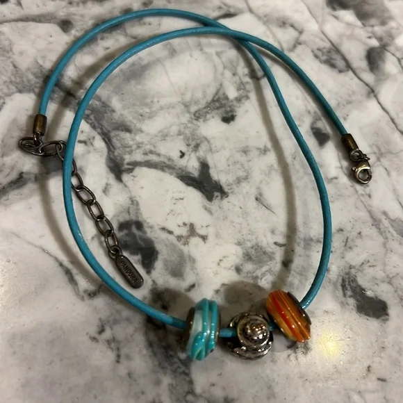 Pandora birthday bracelet with 3 charms - Picture 2 of 2